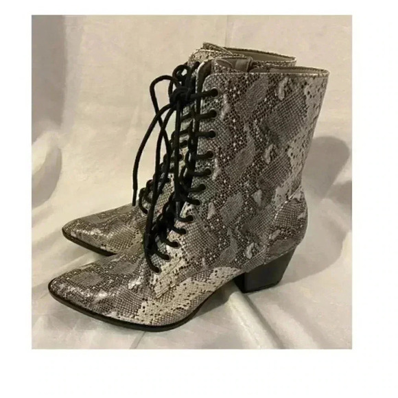 Free People Vegan Cody Lace-Up Boot - Picture 6 of 9